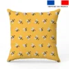 Abeille - Fond jaune