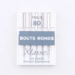 Aiguilles machines bouts ronds 80