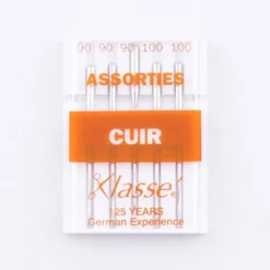 Aiguilles machines cuirs assorties