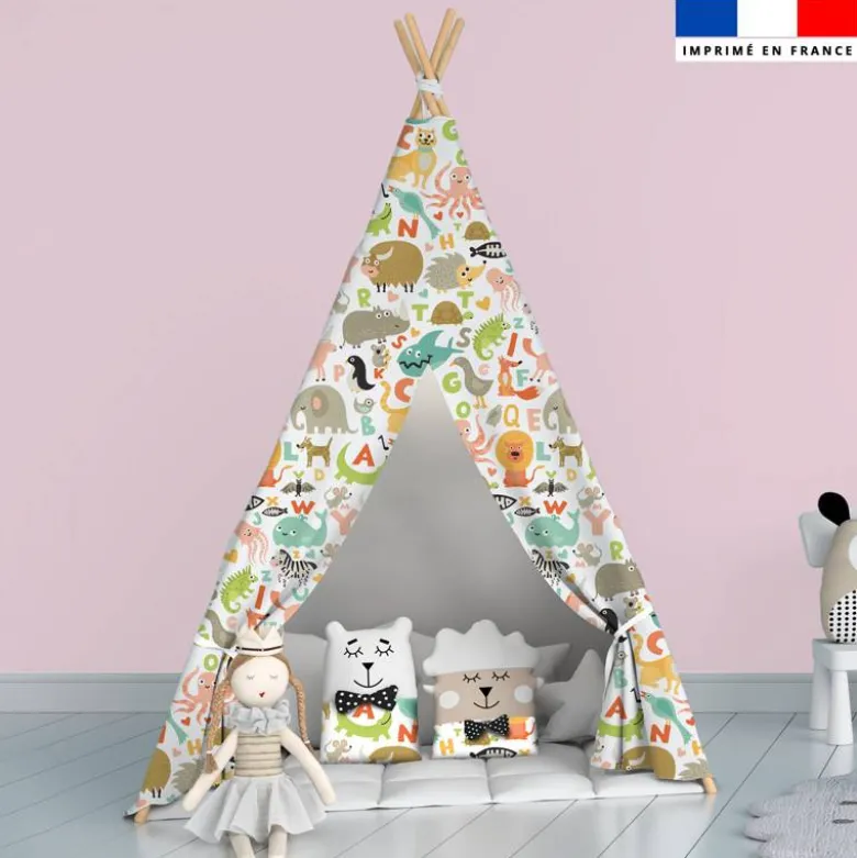 Alphabet animaux - Fond blanc