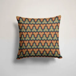Alvéoles géométriques multicolores - Fond noir