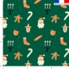 Ambiance Noel - Fond vert foncé