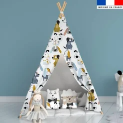 Animaux de compagnie - Fond blanc