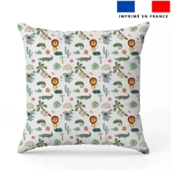 Animaux savane lion et koala - Fond blanc