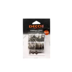 Anneaux pince lot de 10