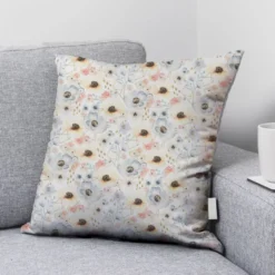 Aquarelle motif fleurs vintages - Fond blanc