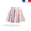 Arabesques rouge - Fond blanc