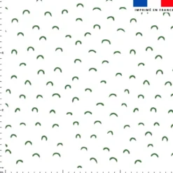 Arc fantaisie vert - Fond blanc