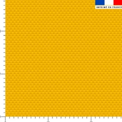 Aspect tissé uni - Fond jaune