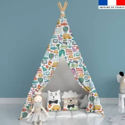 Back to school - Fond blanc