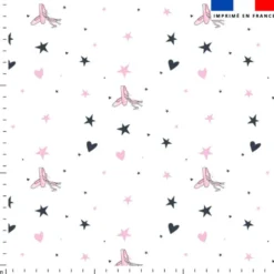 Ballerine étoile - Fond blanc