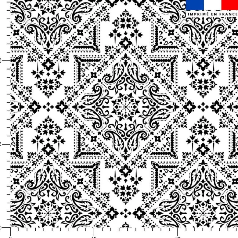 Bandana - Fond blanc