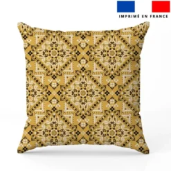 Bandana - Fond jaune ocre