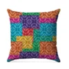 Bandana patchwork - Fond multicolore