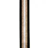 Bandoulière sangle 4x135 cm bicolore pailleté noir et blanc