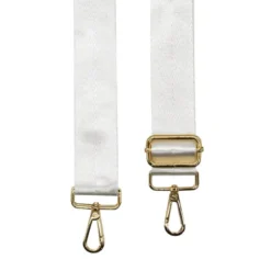 Bandoulière sangle 4x135 cm blanc cassé uni