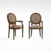 Baroque effet damassé - Fond mocha