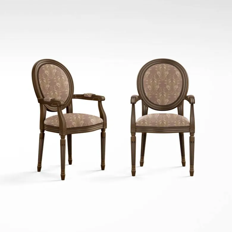 Baroque effet damassé - Fond mocha