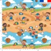 Baseball enfant - Fond bleu
