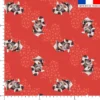 Bébé raton - Fond rouge - Création Stillistic
