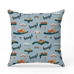 Beep beep - Fond bleu