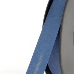 Biais polycoton 20 mm bleu denim