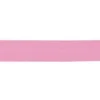 Biais polycoton 20 mm rose