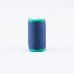 Bobine de fil cordonnet Laser 1222 bleu foncé