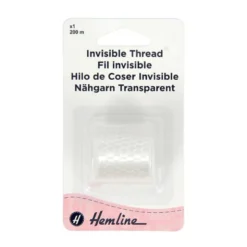 Bobine de fil invisible clair