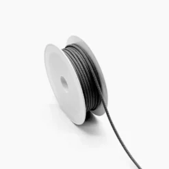 Bobine 25m cordelette 4 mm gris foncé