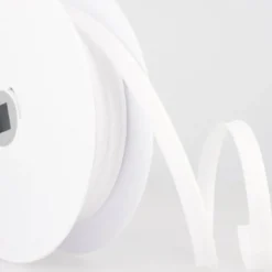 Bobine 25m de passepoil 10 mm blanc