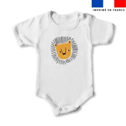 Body enfant 3 mois motif jungle friends