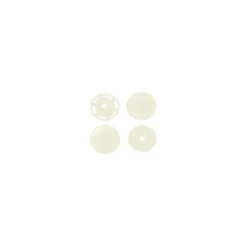 Boite de boutons-pression ronds en résine Color snaps perle
