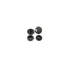 Boite de boutons-pression ronds en résine Color snaps noir