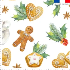 Bonhomme pain d'épice - Fond blanc
