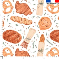 Boulangerie - Fond blanc