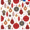 Boules de Noel - Fond blanc