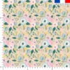 Bouquet de fleur pastel - Fond crème