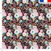 Bouquet de fleur pastel - Fond lie de vin
