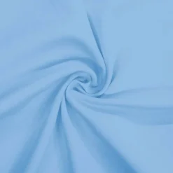 Burlington infroissable bleu clair