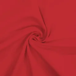 Burlington infroissable rouge vif