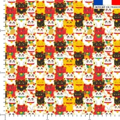 Chat sacré chinois - Fond blanc