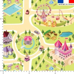 Circuit girly - Fond vert