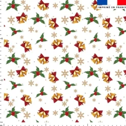 Clochette de noel - Fond blanc