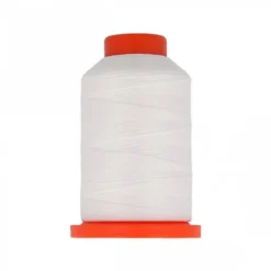 Cône de fil mousse blanc