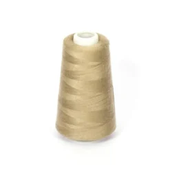 Cône de fil à surfiler et à coudre taupe