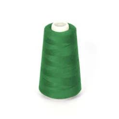 Cône de fil à surfiler et à coudre vert