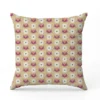 Coeur de fleur - Fond beige - Création Lili Bambou Design