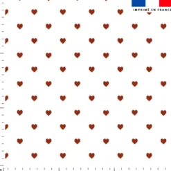 Coeur rouge - Fond blanc