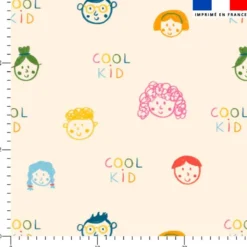 Cool Kid - Fond Crème - Création Pauline Recht